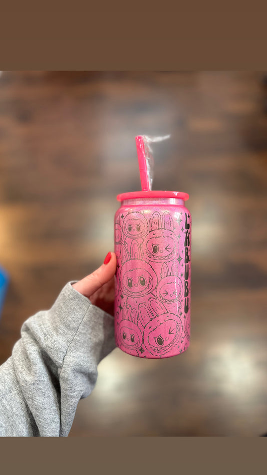 16oz Labubu Inspired Can Tumbler