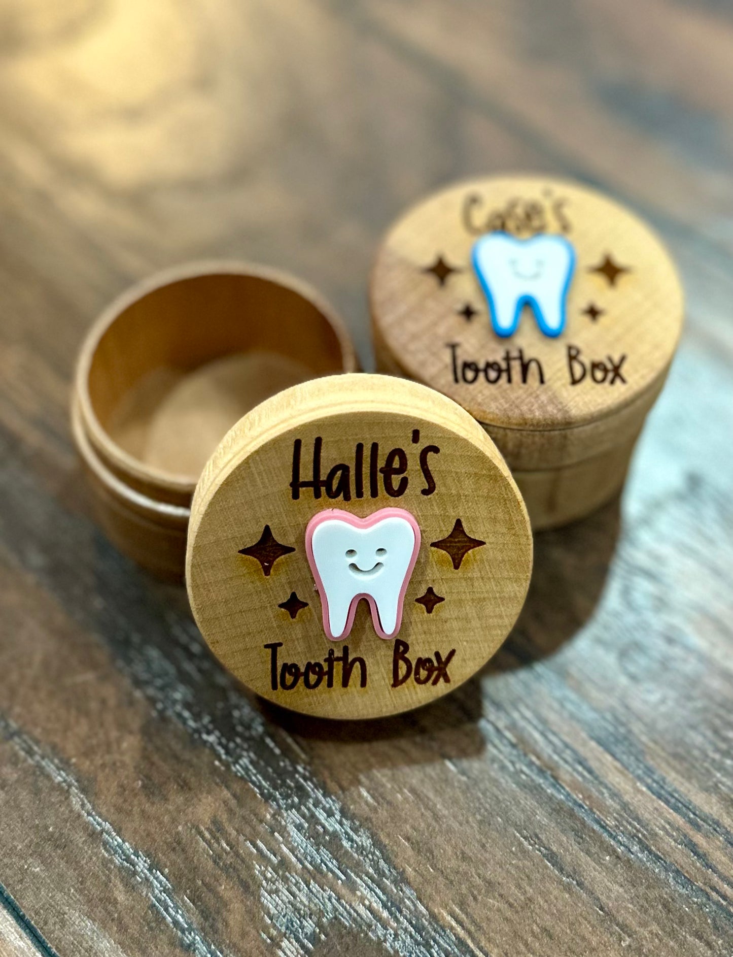 Personalized Tooth Box