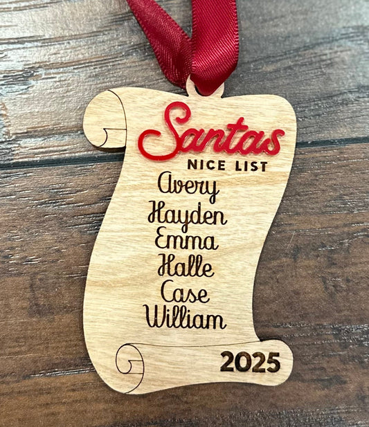 Personalized Santa’s List