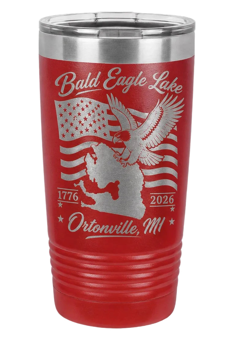 Bald Eagle Lake-USA Tumblers/Koozies