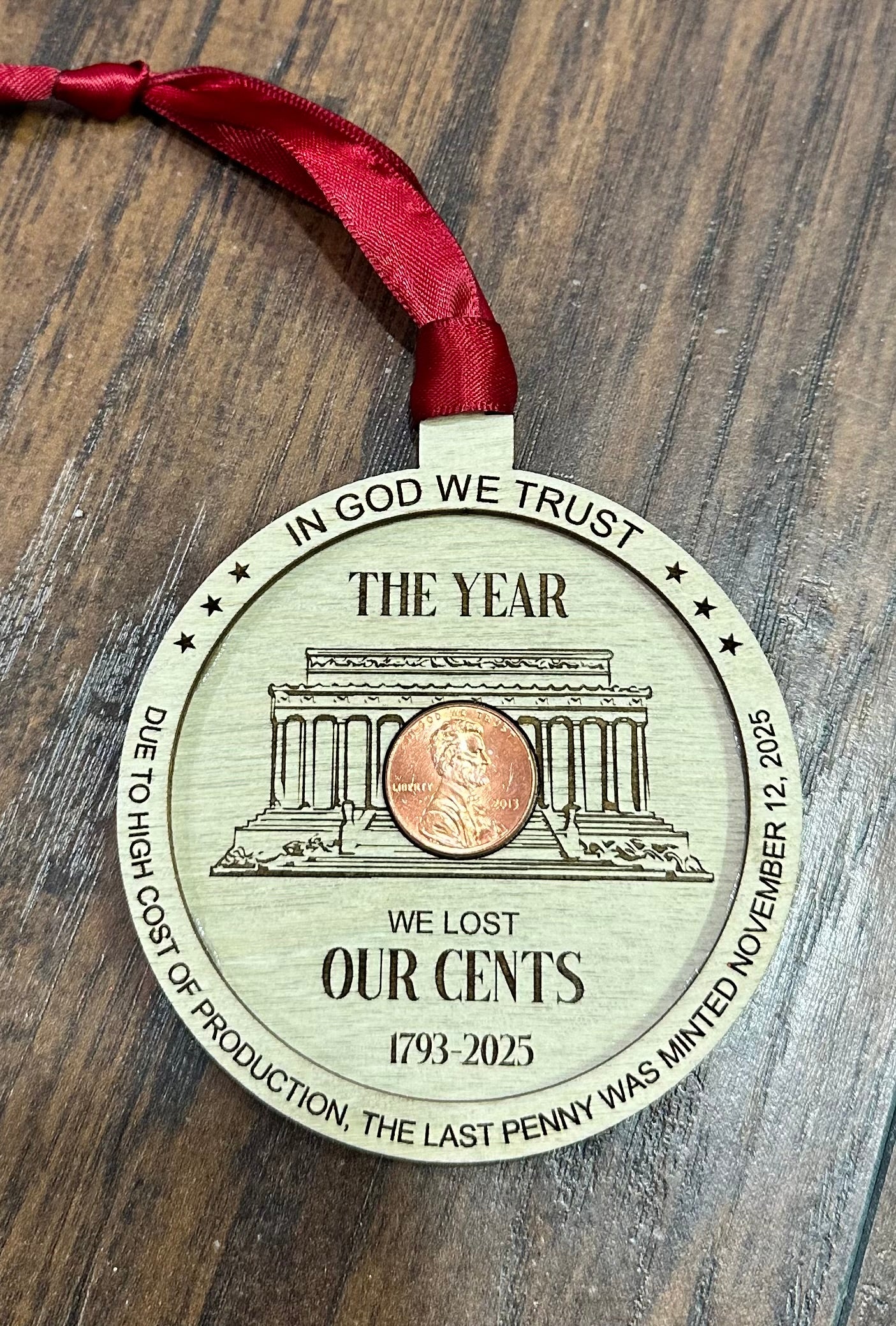 Penny Ornament
