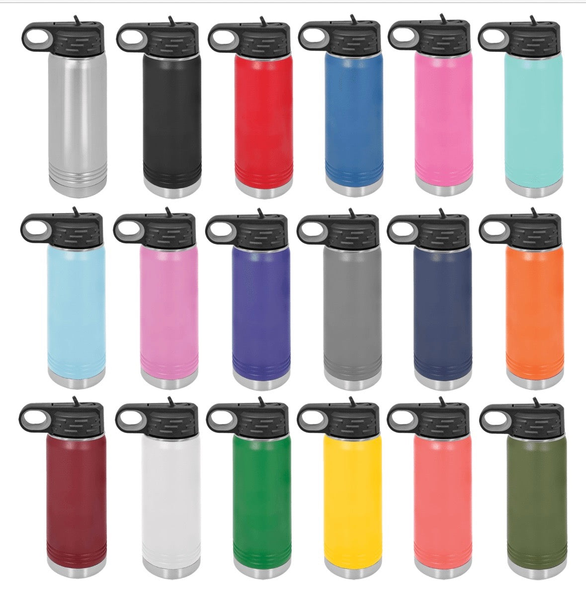 20oz. Personalized Water Bottle
