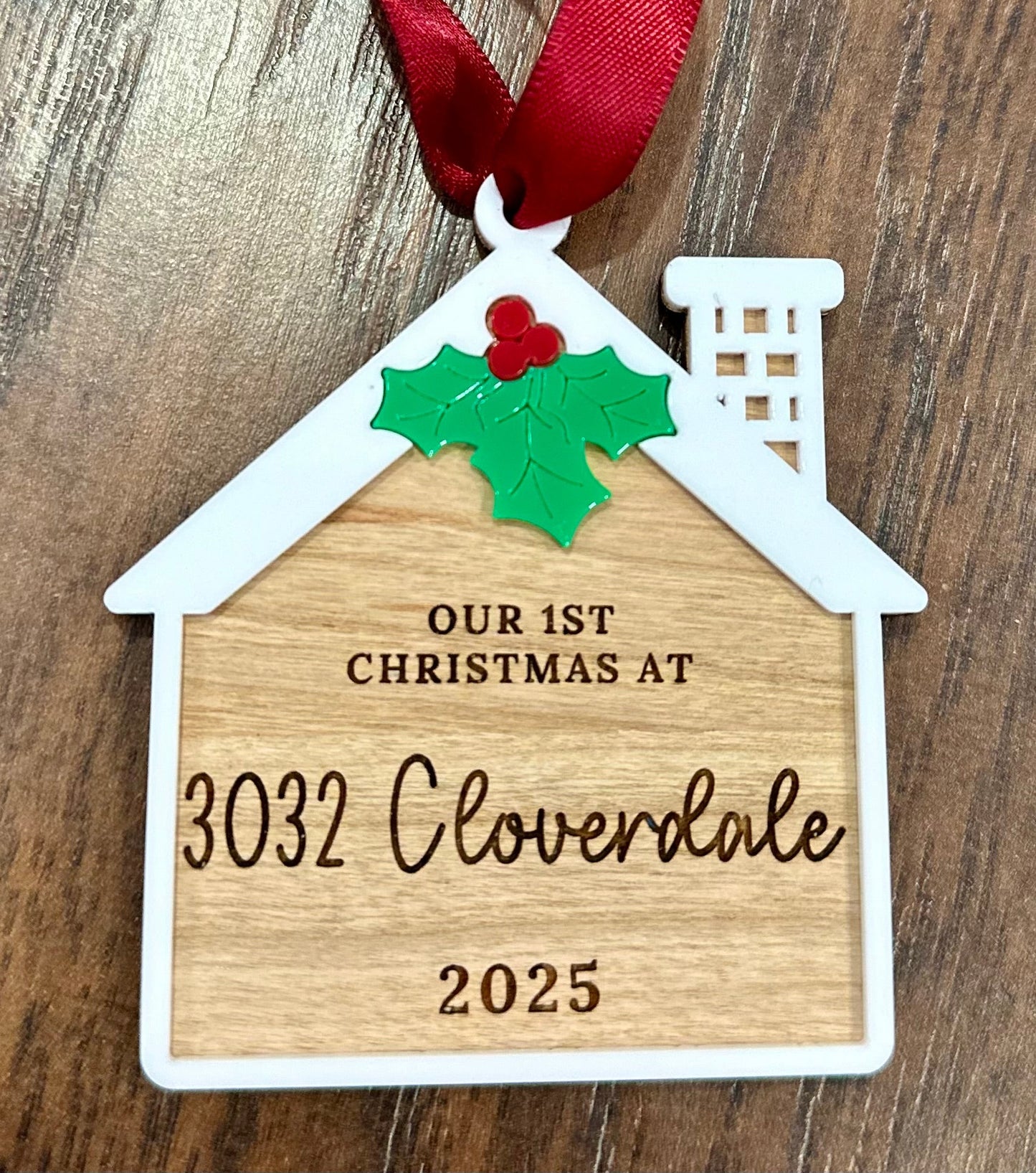 Personalized New Home Ornament