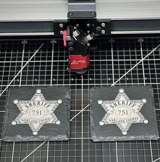 Slate Coaster 4 Set