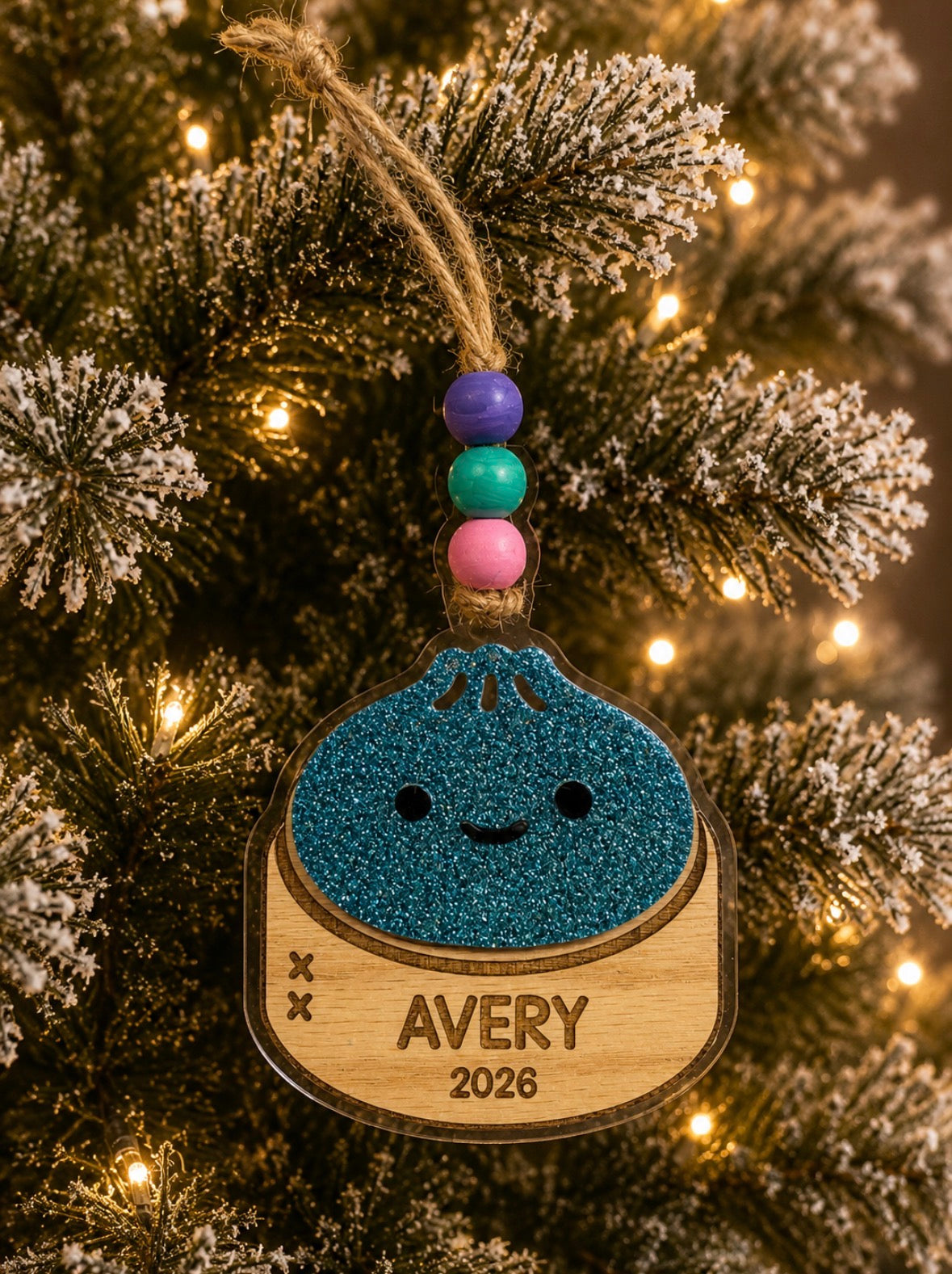 Personalized Dumpling Ornament