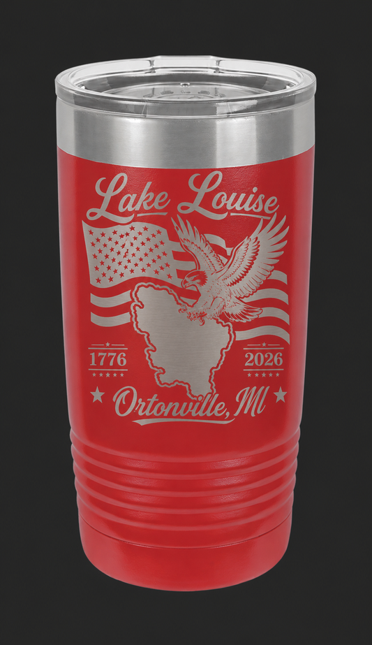 Lake Louise-USA Tumblers/Koozies