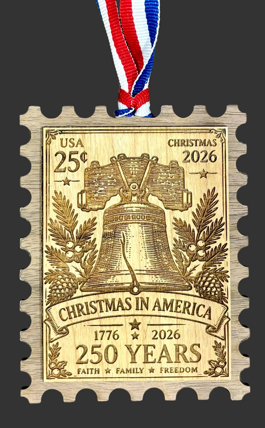 Christmas in America-250 Years Ornament