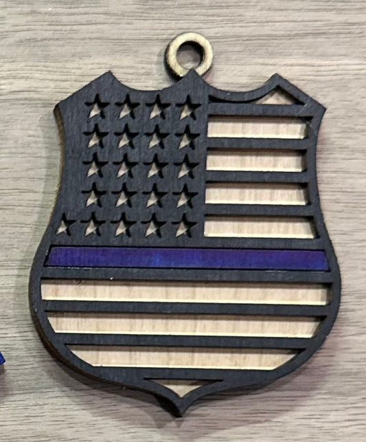 Officer Badge Ornament