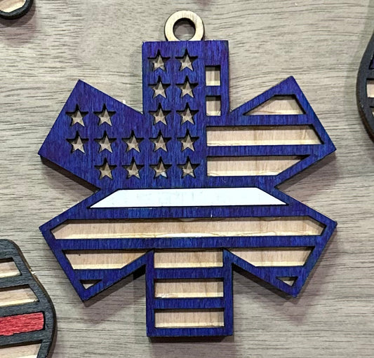EMS Cross Ornament