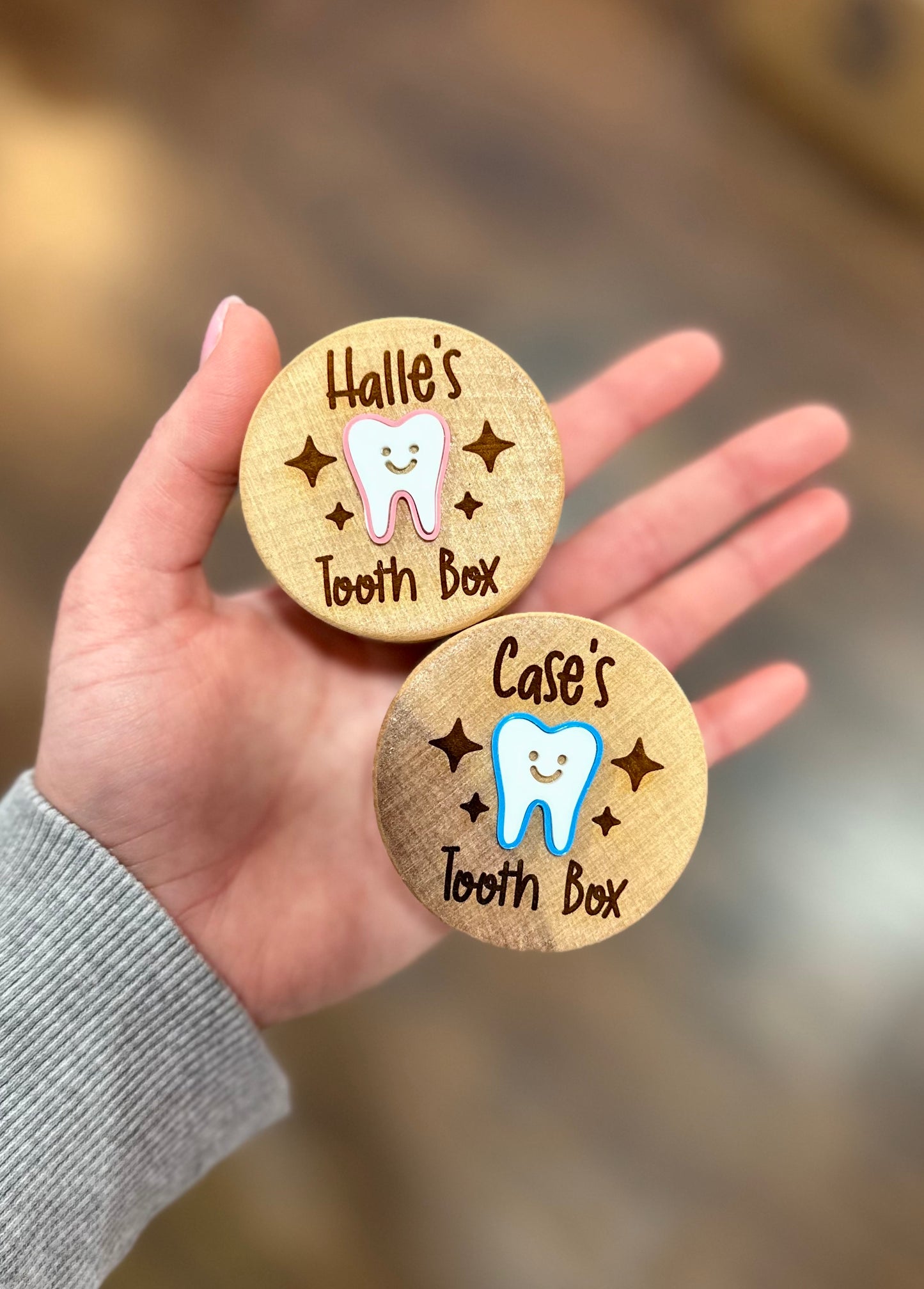 Personalized Tooth Box