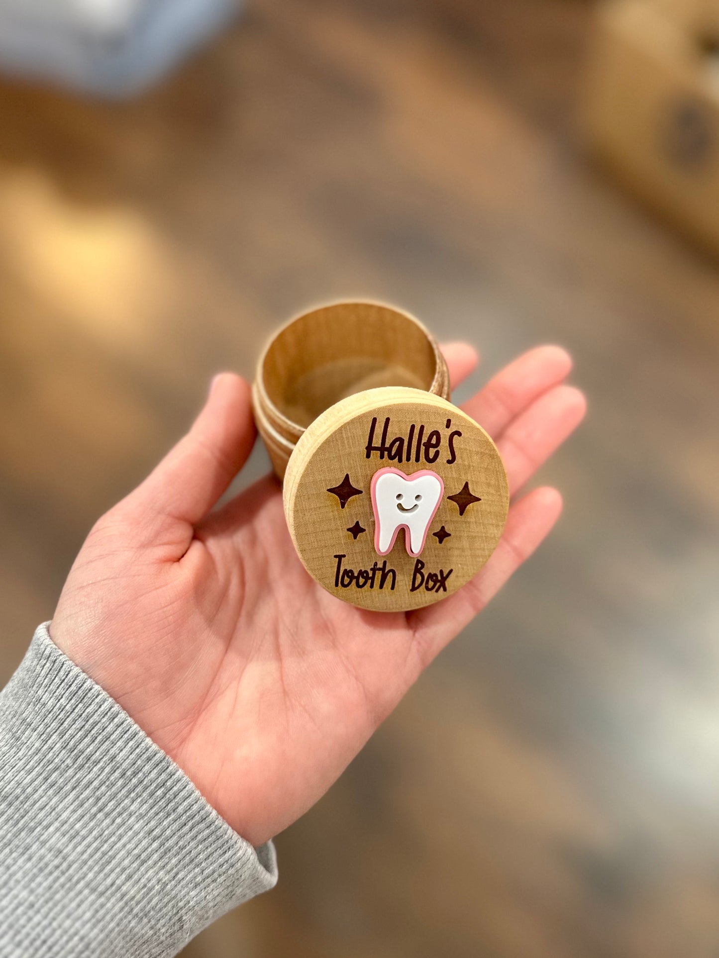 Personalized Tooth Box